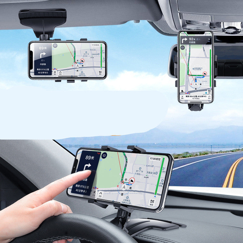 Phone Holder Car Dashboard Rearview Mirror - Panda-Fashion