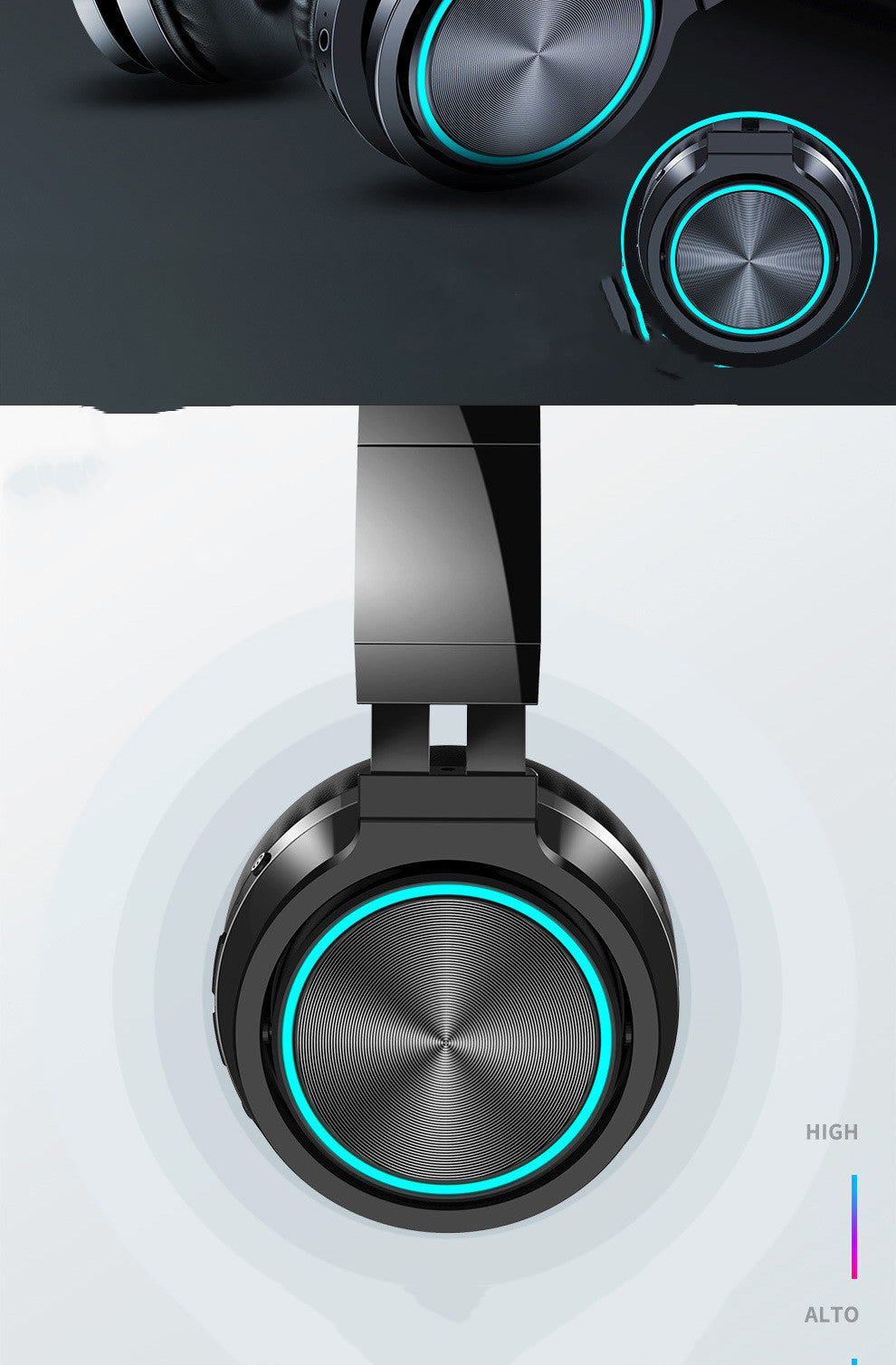 wireless folding universal headset - Panda-Fashion