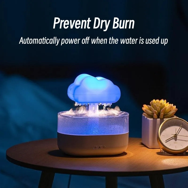 "Rain" Cloud Night Light Humidifier To ease your sleep