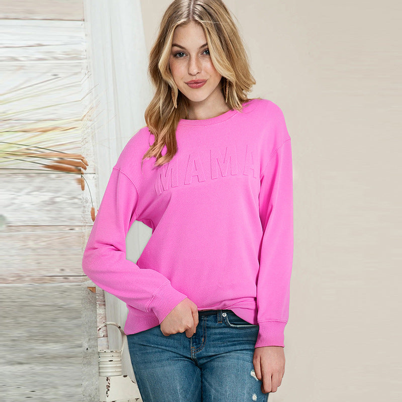 &quot;Ravi&quot; Round-neck Pullover Loose Oversize shirt