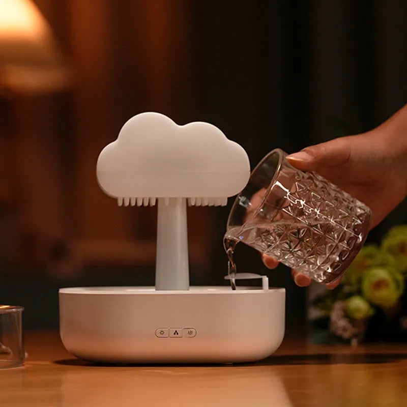 &quot;Rain&quot; Cloud Night Light Humidifier To ease your sleep