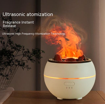 Flame Desk Humidifier - Panda-Fashion